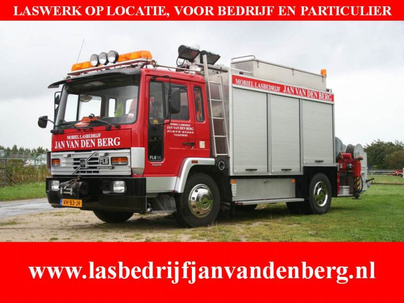 Mobiel lasbedrijf Jan van den Berg