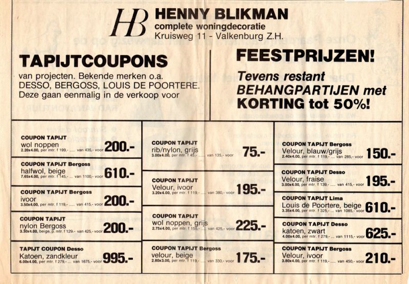 Henny Blikman complete woningdecoratie 