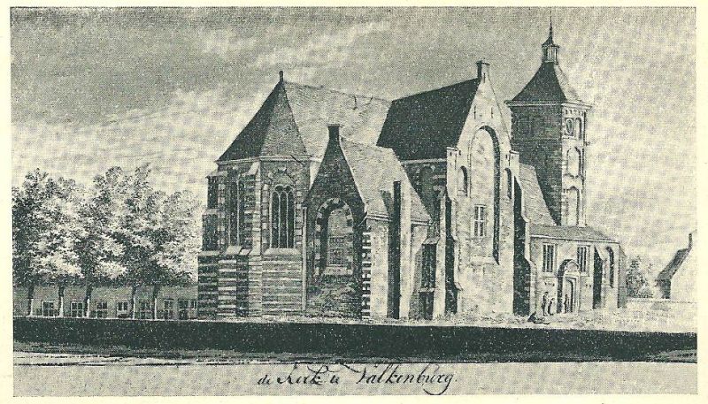 De geschiedenis van de kerk in Valkenburg