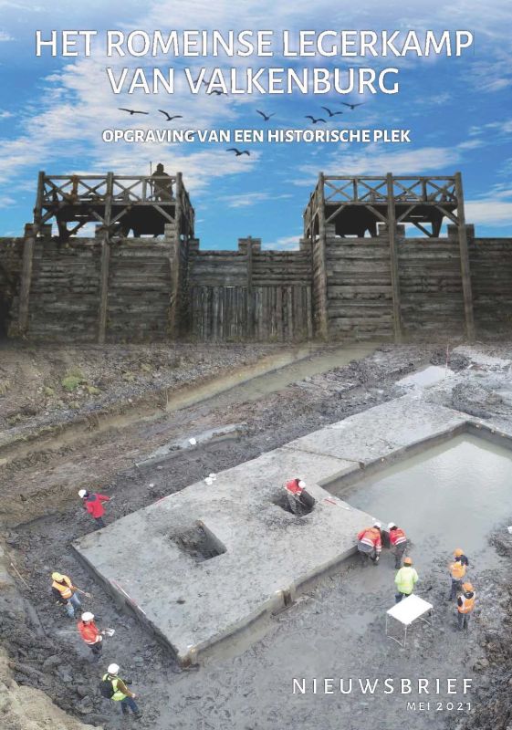 Nieuwsbrief Romeins legerkamp op vliegveld Valkenburg